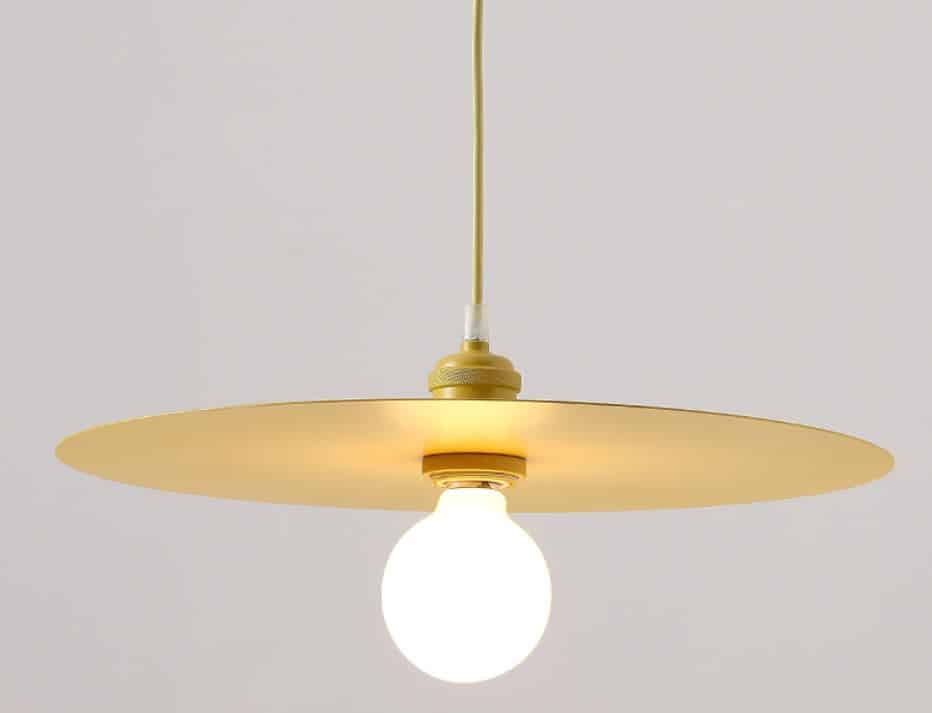 Saumori Flat Disk Pendant Lamp