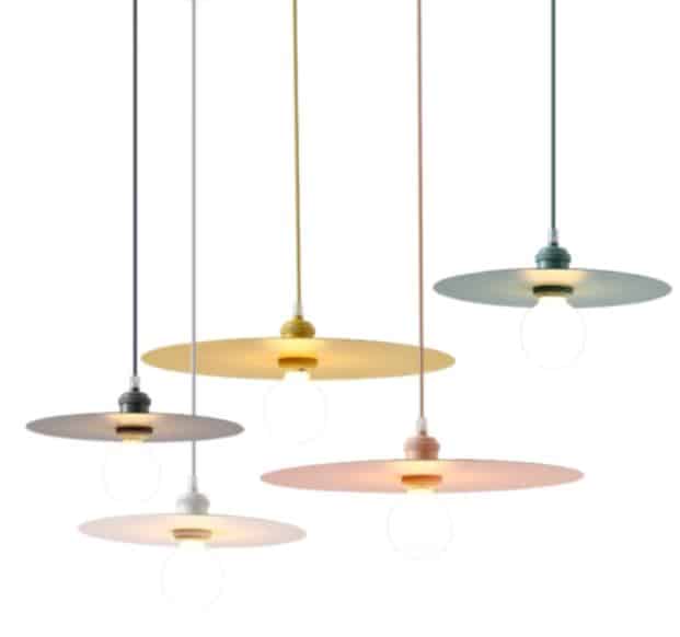 Saumori Flat Disk Pendant Lamp