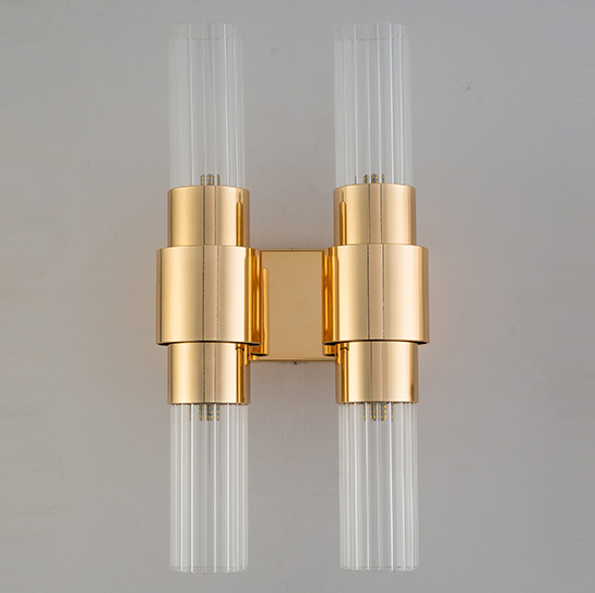 Sigmund Modern Chic Glass Tubes Wall Lamp