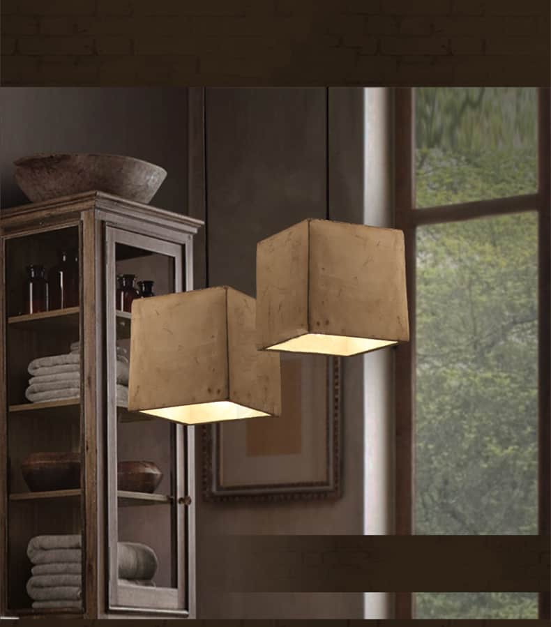 ERNST Simple Cement Pendant Lamp