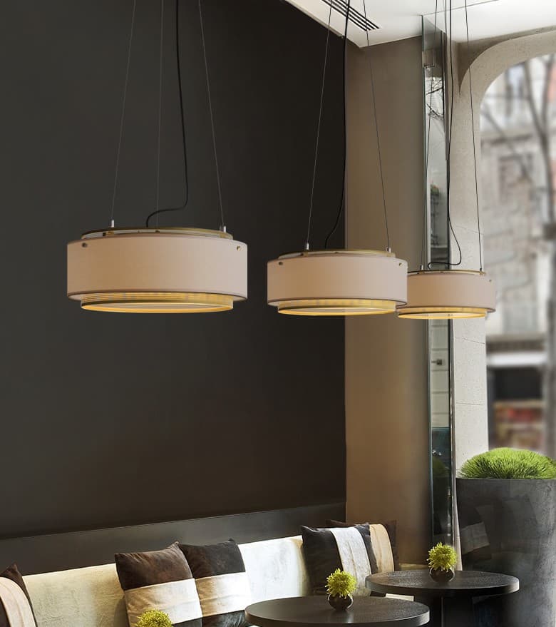 Sindora Slim Drum Pendant Lamp