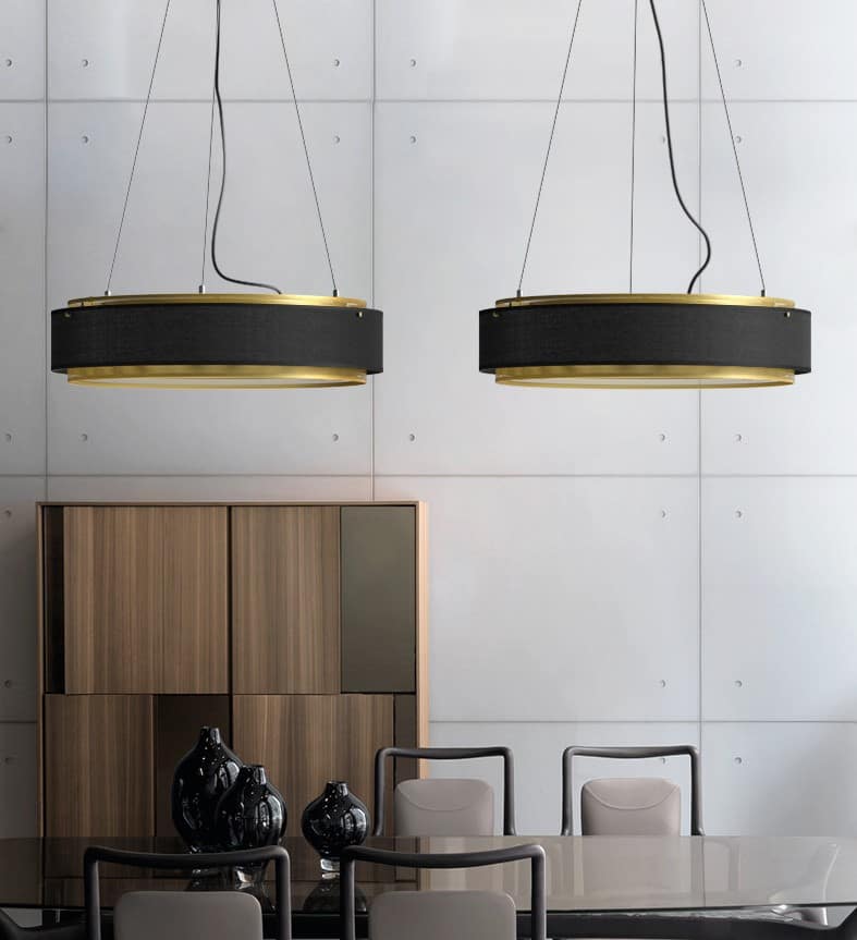 Sindora Slim Drum Pendant Lamp