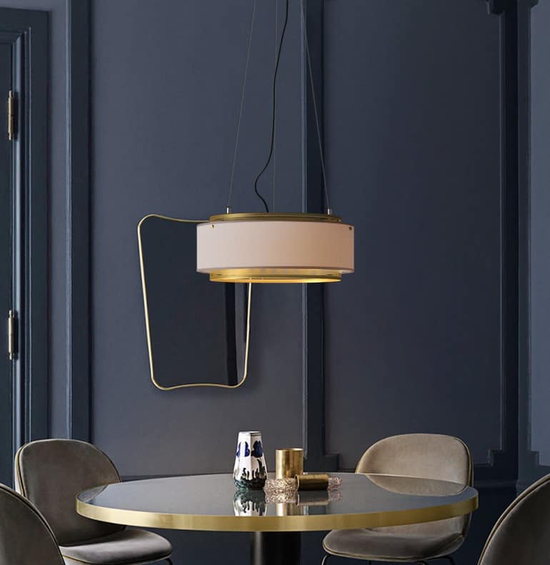 Sindora Slim Drum Pendant Lamp