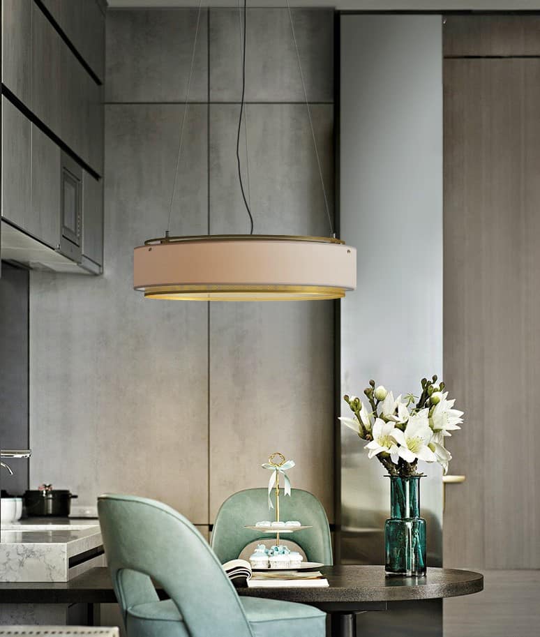 Sindora Slim Drum Pendant Lamp