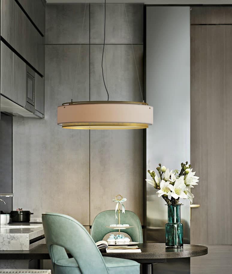 Sindora Slim Drum Pendant Lamp