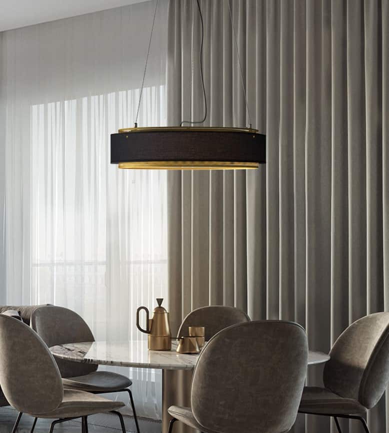 Sindora Slim Drum Pendant Lamp