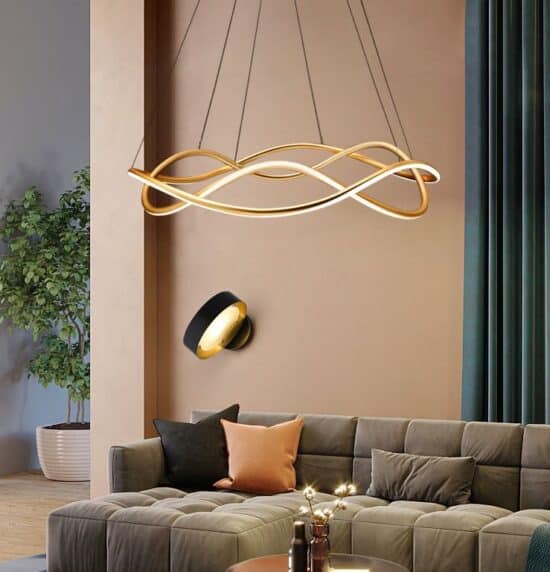 Camilla Organic Smooth Flow Pendant Lamp