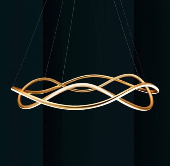 Camilla Organic Smooth Flow Pendant Lamp