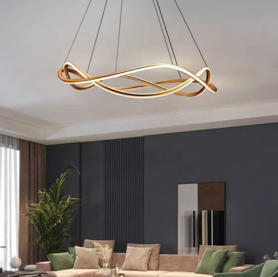 Camilla Organic Smooth Flow Pendant Lamp