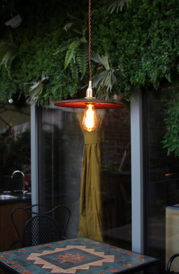 Spanish Wood Pendant Light - Catalogue.com.sg