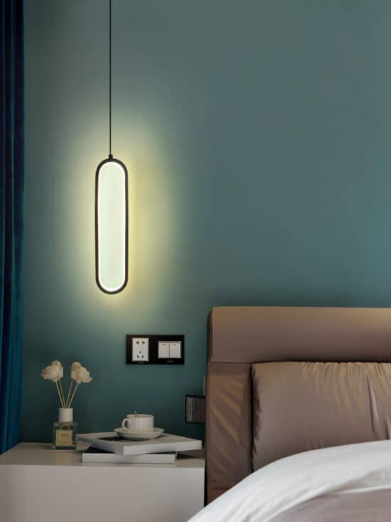 Steinunn Modern Oval Glow Ring Pendant Lamp