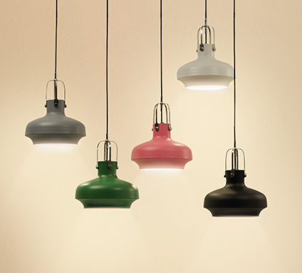 Sveinn Scandinavian Modern Bulbous Shaped Pendant Light