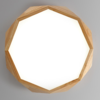 TEVA Octagon Jewel LED Ceiling Lamp in Wood with Safety Mark LED Driver - Catalogue.com.sg