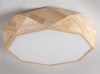 TEVA Octagon Jewel LED Ceiling Lamp in Wood with Safety Mark LED Driver - Catalogue.com.sg