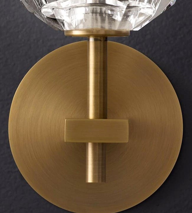 Thorpjornsen Modern Crystal Torch Wall Lamp