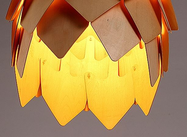 TYKO Tiki Pinecone Lamp
