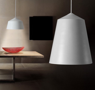 Torgeir Contemporary Minimalist Drum Shaped Pendant Light