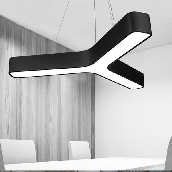 Trifecta Y-Shaped Hanging Lamp