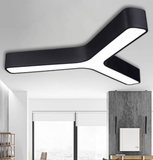 Trifecta Y-Shaped Hanging Lamp