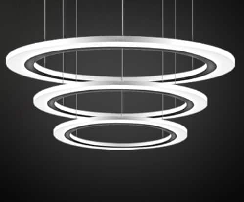 ALVAR Triple Halo Hanging Lights