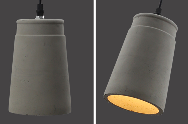 Ulla Scandinavian Concrete Geometric Pendant Light