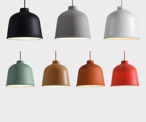 VILMAR Wheaty Grain Bell Pendant Light