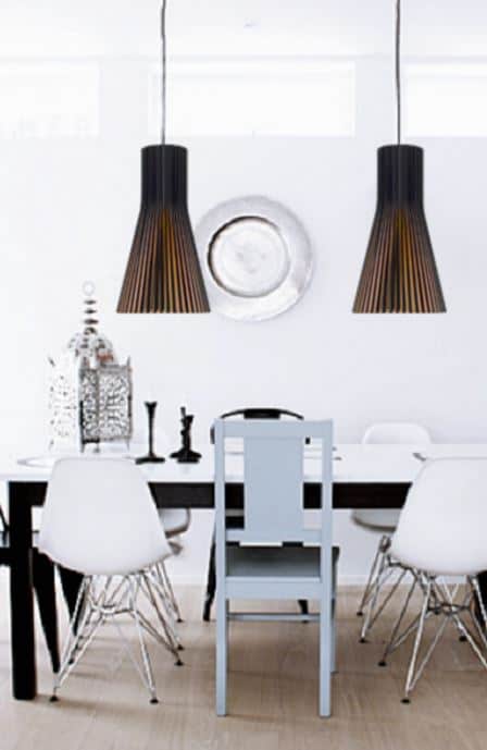 VIOLA Elegant Strawhut Hanging Lamp