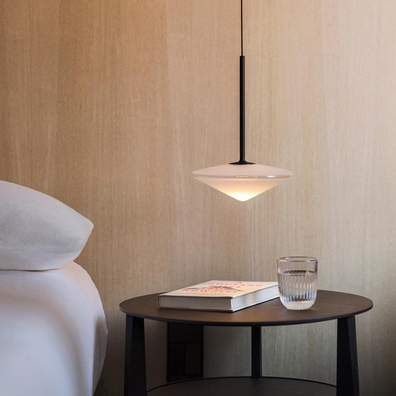 Vibia Led Pendant Lights Designer Postmodern Glass Hanging Lamp For Dining Room Bedroom Nordic Bar Decor Home Kitchen Fixtures