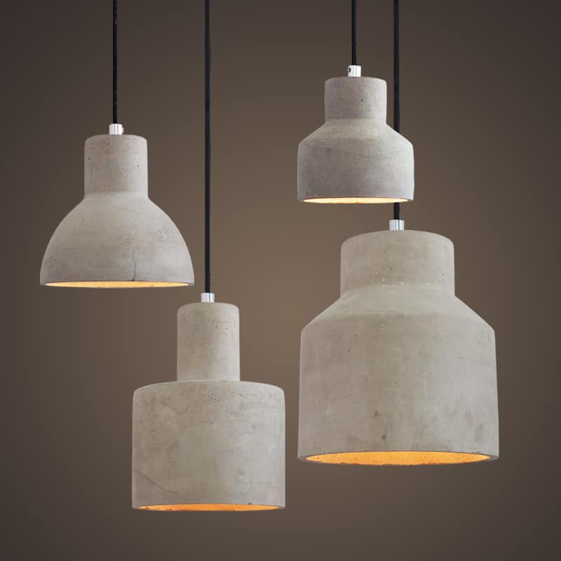 Jesper Vintage Cement Pendant Lamp