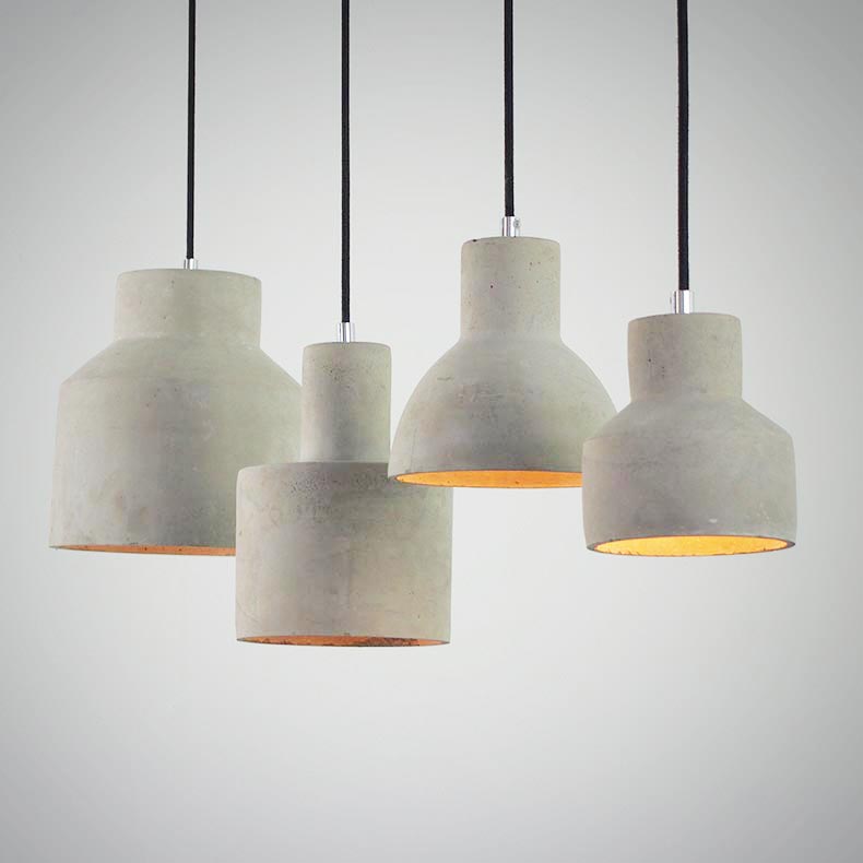 Jesper Vintage Cement Pendant Lamp