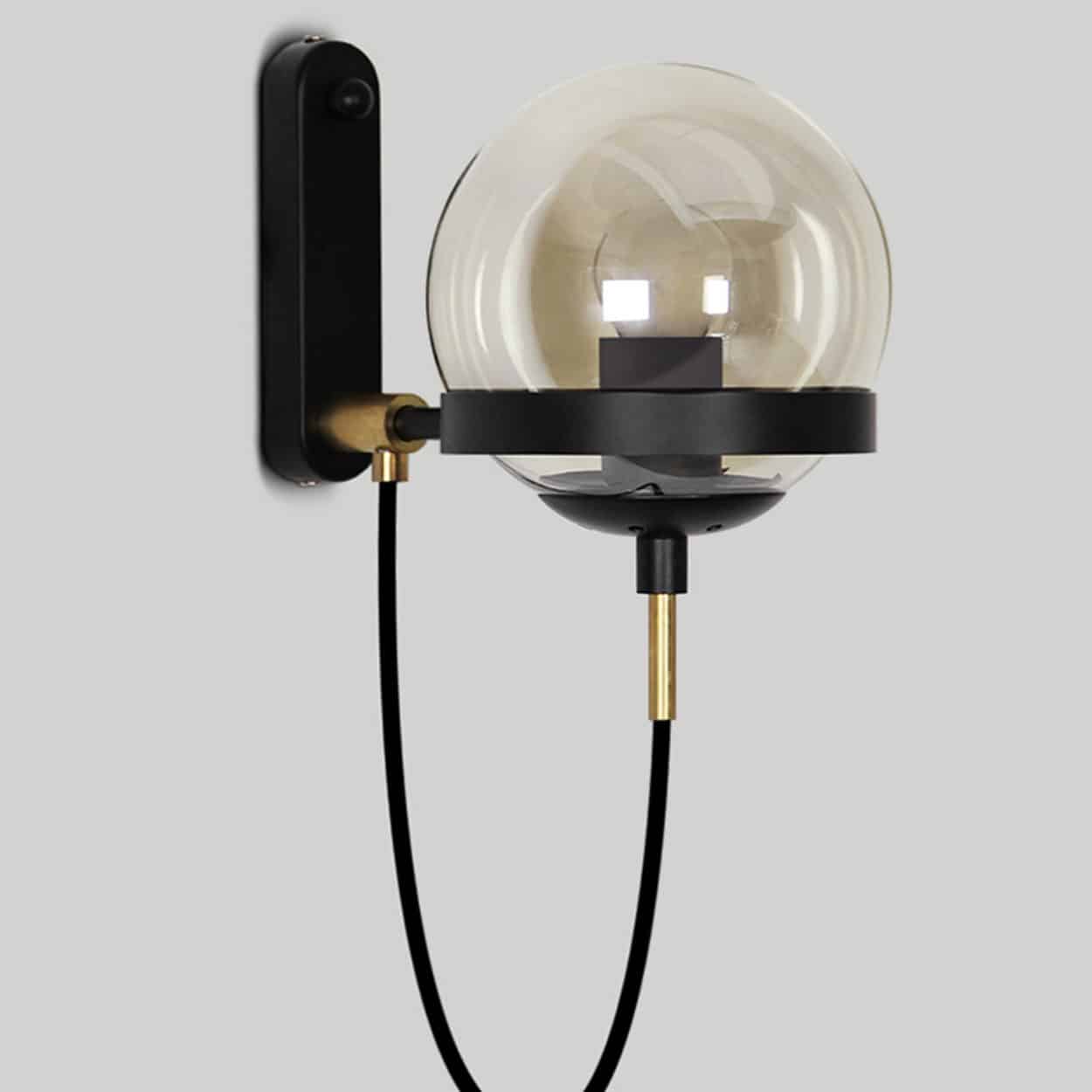 DORIT Vintage Globe Wall Lamp