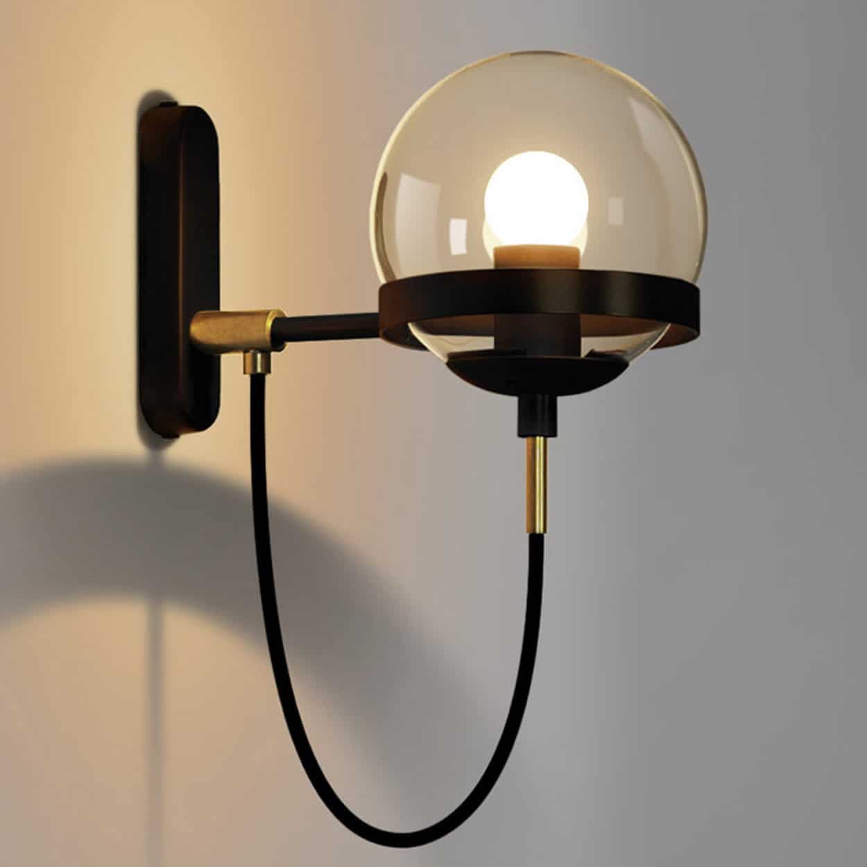 DORIT Vintage Globe Wall Lamp