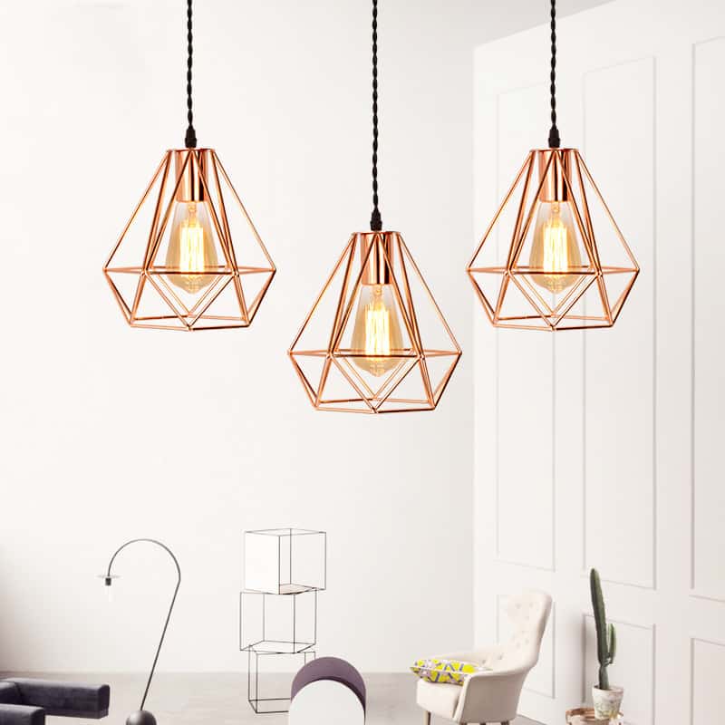 Rakona Classy Rose Pyramid Pendant Lamp