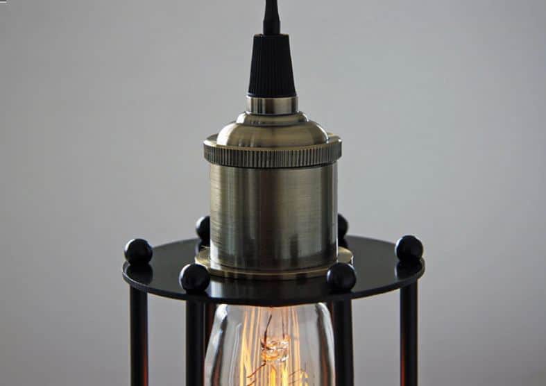 Werner Bird Cage Single Bulb Lamp