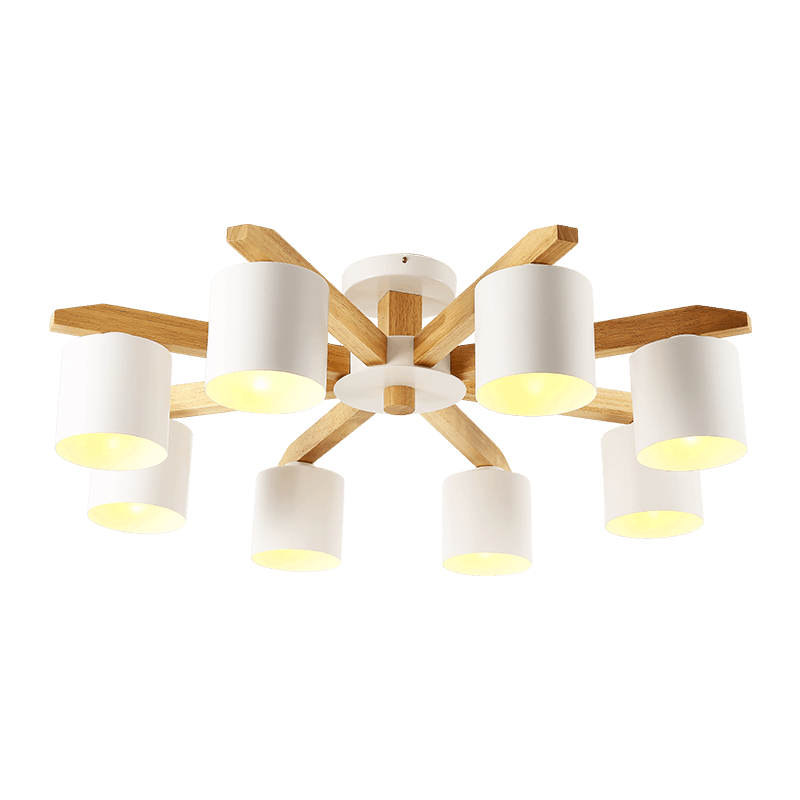 Dasona Wooden Macaron Pendant Lamp