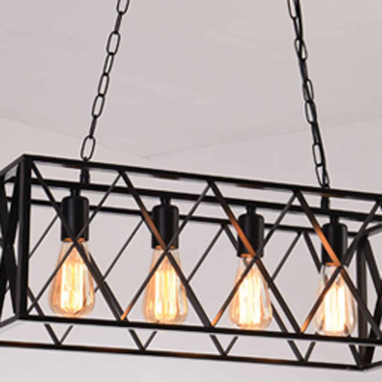 Xenophon Metalworks Long Case Industrial Hanging Lamp