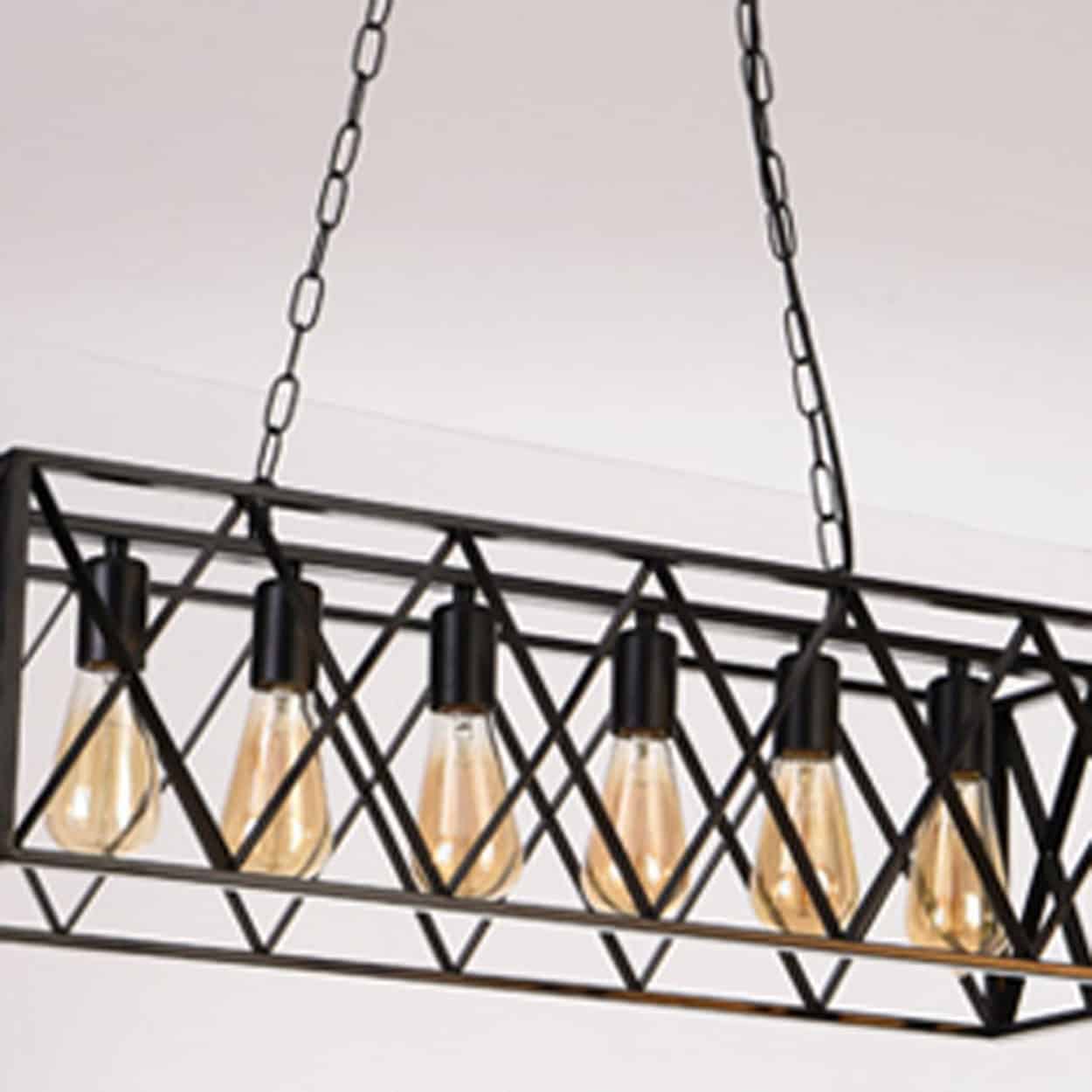 Xenophon Metalworks Long Case Industrial Hanging Lamp