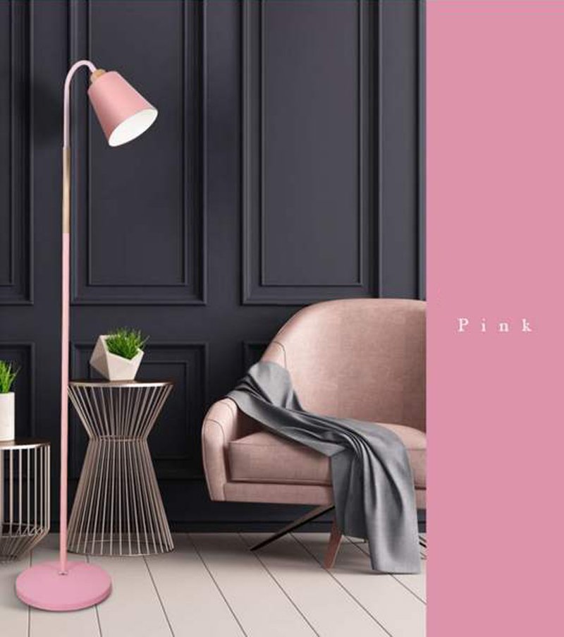 Yngve Contemporary Pastel Color Floor Lamp