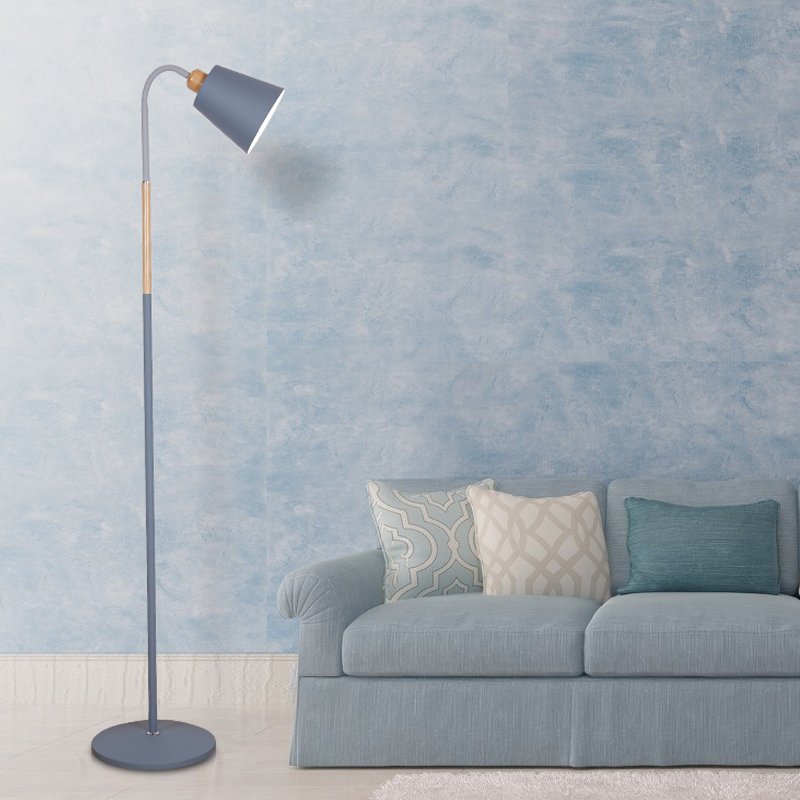 Yngve Contemporary Pastel Color Floor Lamp