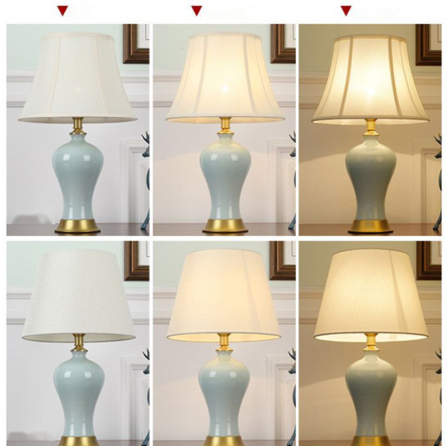 LED European Ceramics Decorative Table Lamp