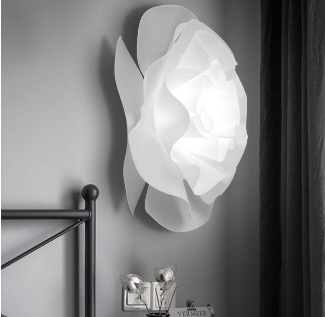 LED Acrylic Flower Wall Light Bed Light