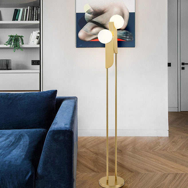 LED Modern Creative Dual-Light Floor Lamp