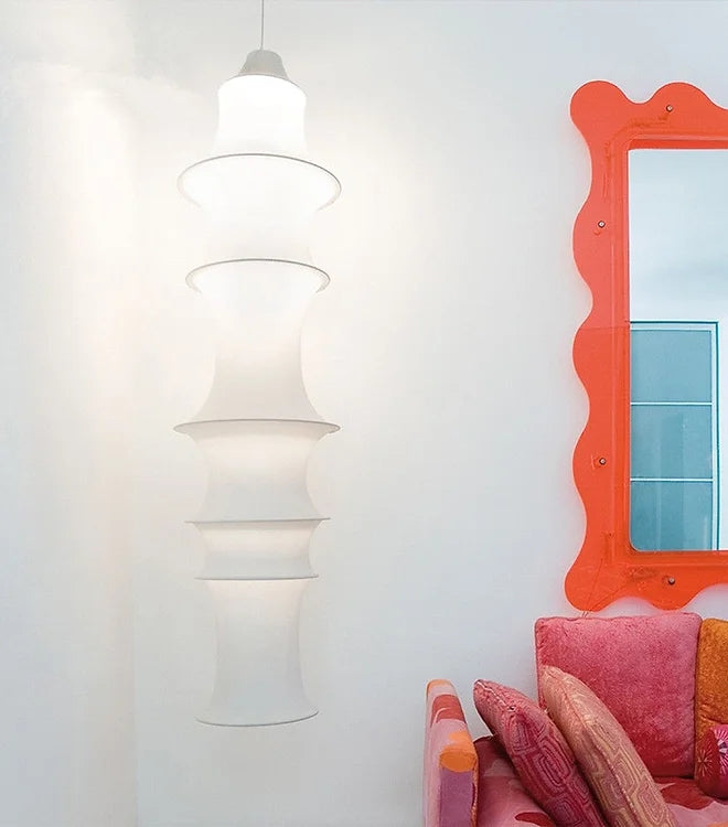 LED Simple Cloth Modern Pendant Light