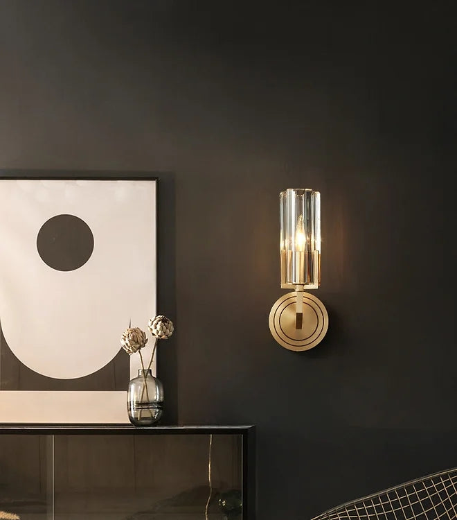 LED Brass Single/Double Decorative Wall Light