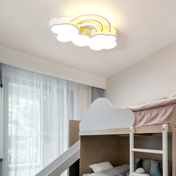 LED Cloud & Rainbow Children Modern Ceiling Light