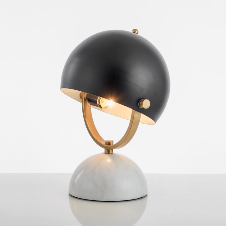 LED Semi-Sphere Modern Table Lamp