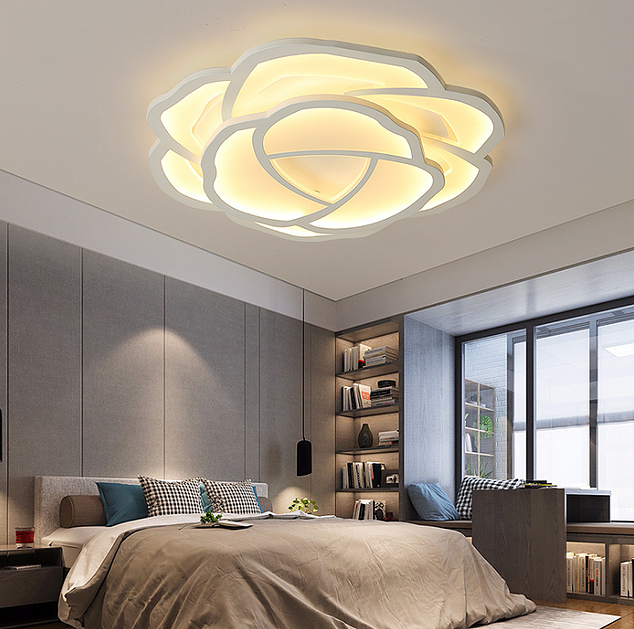 LED Modern Flower Design Ceiling Light
