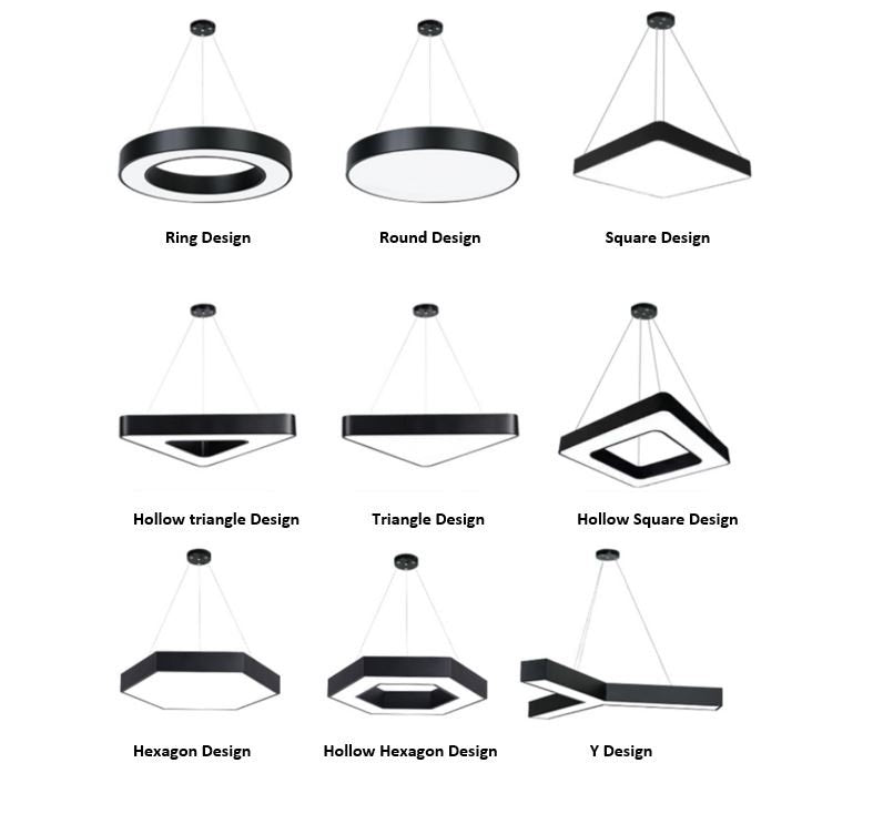 LED Various Design Pendant Light Combination