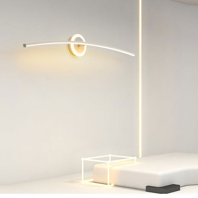 LED Curvy Style Modern Wall Light – Lightingshop