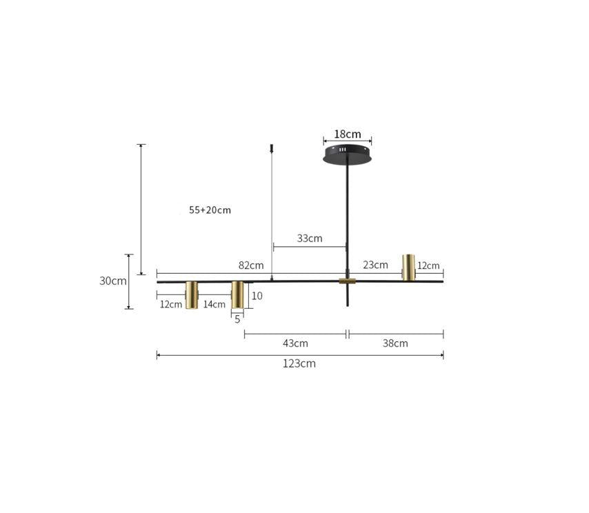 LED Minimalism Pendant Light